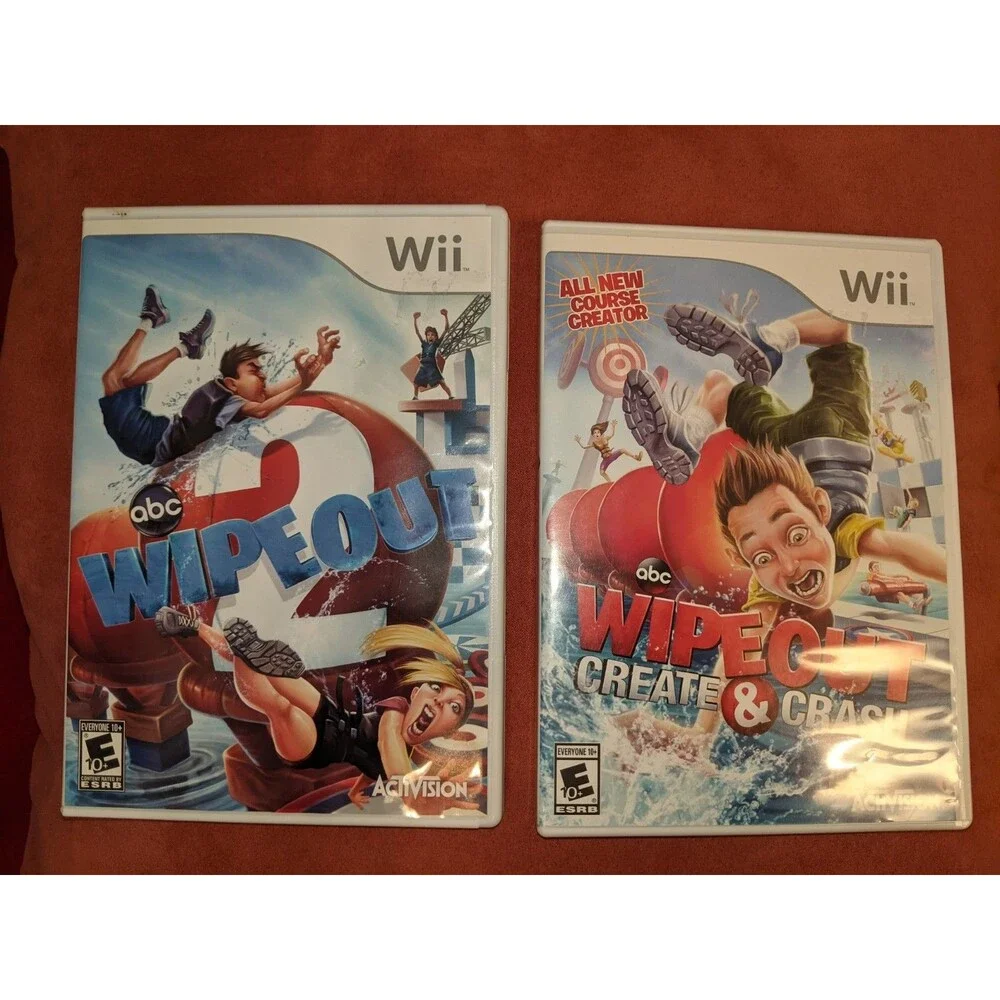 Wipeout 2 + Wipeout Create & Crash, 2-Pack, Wii Nintendo,
